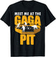 Cool Gaga Ball Gift Kids Funny Gaga ball Pit Dodgeball T-Shirt - T-Shirt | Black