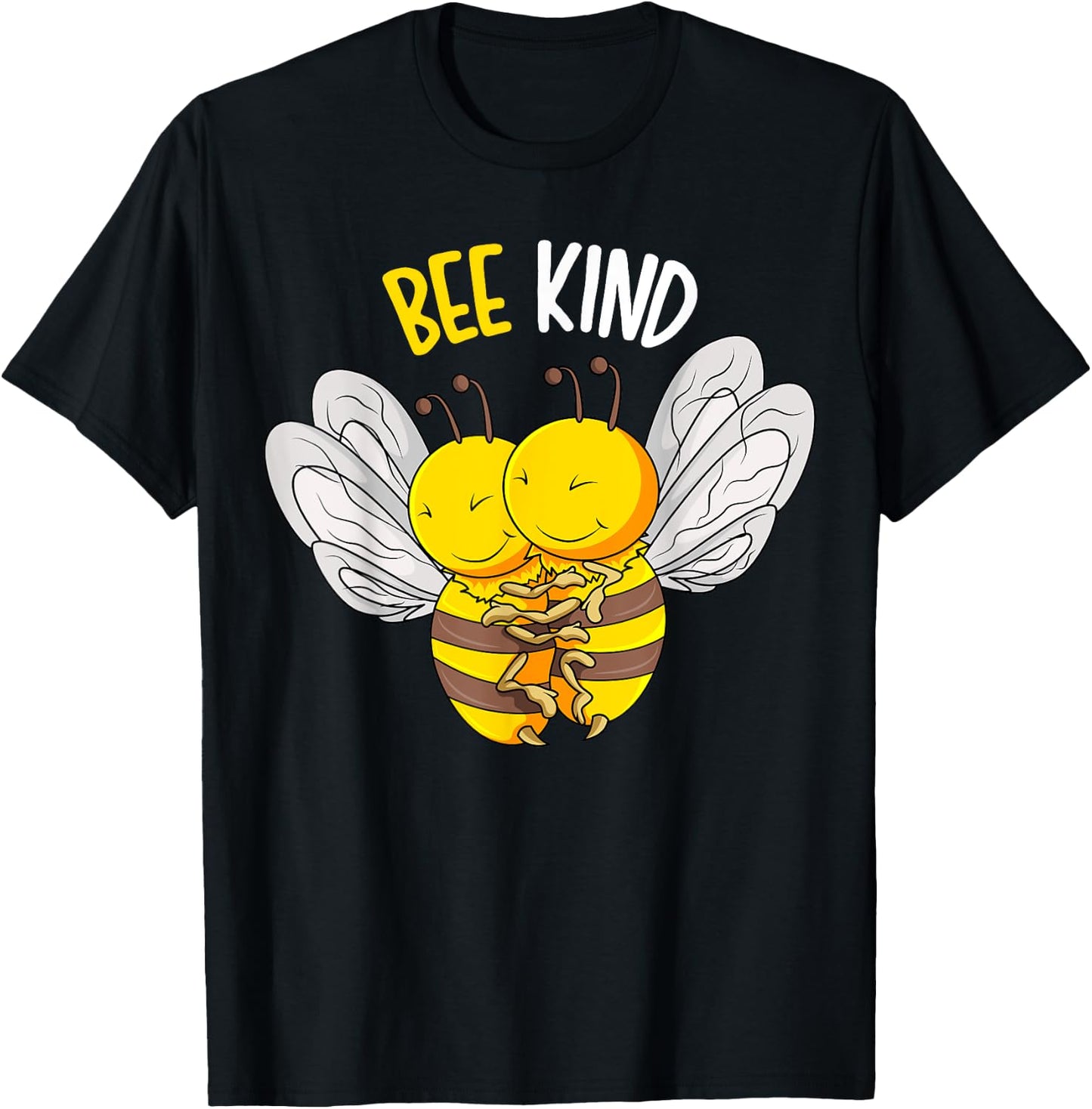 Bee Kind Bumble Bee Kindness Kids Girls Boys Women T-Shirt - T-Shirt | Black