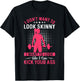 I Don't Want To Look Skinny Funny Workout Kick Your Gym Ass T-Shirt - T-Shirt | Black