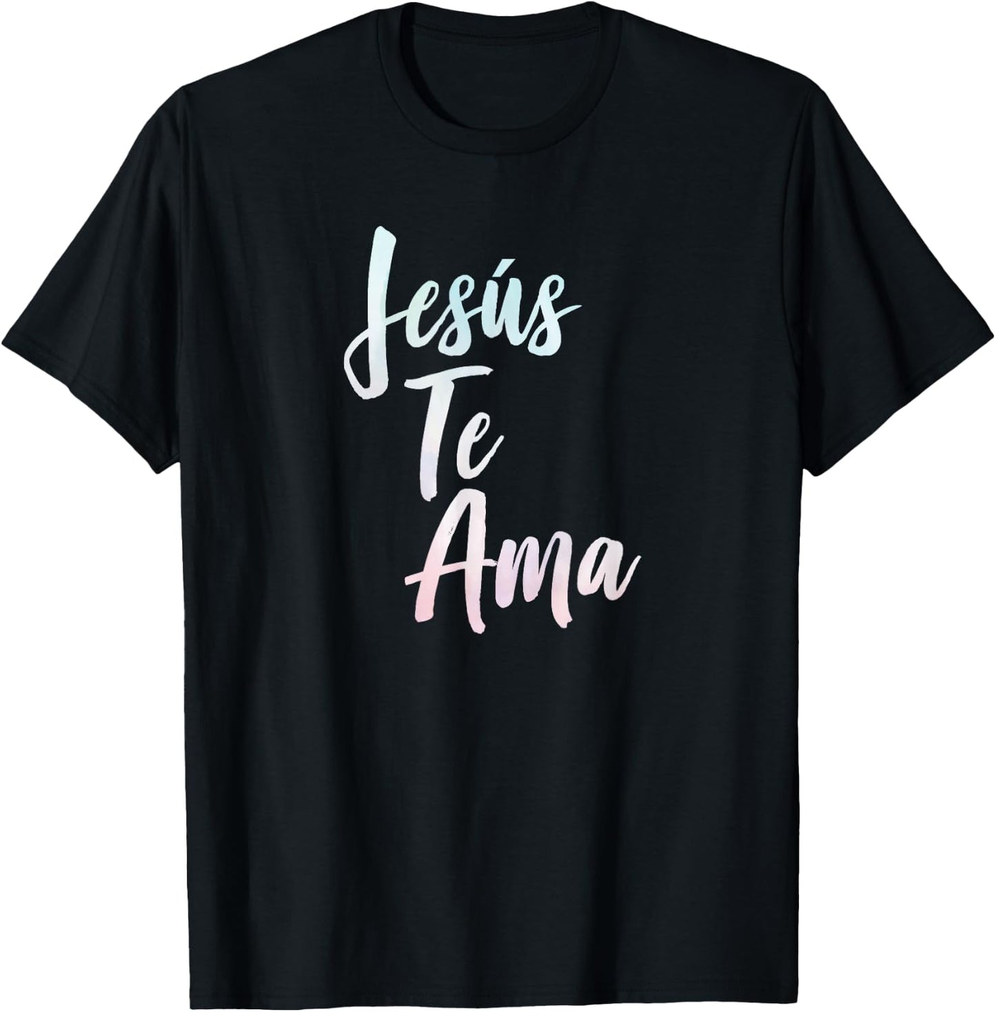 Jesus Te Ama Spanish Christian Bible T-Shirt - T-Shirt | Black