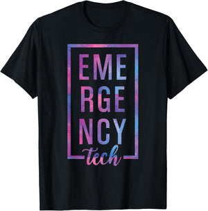 Emergency Room Tech ER Tech ER Technician T-Shirt - T-Shirt | Black