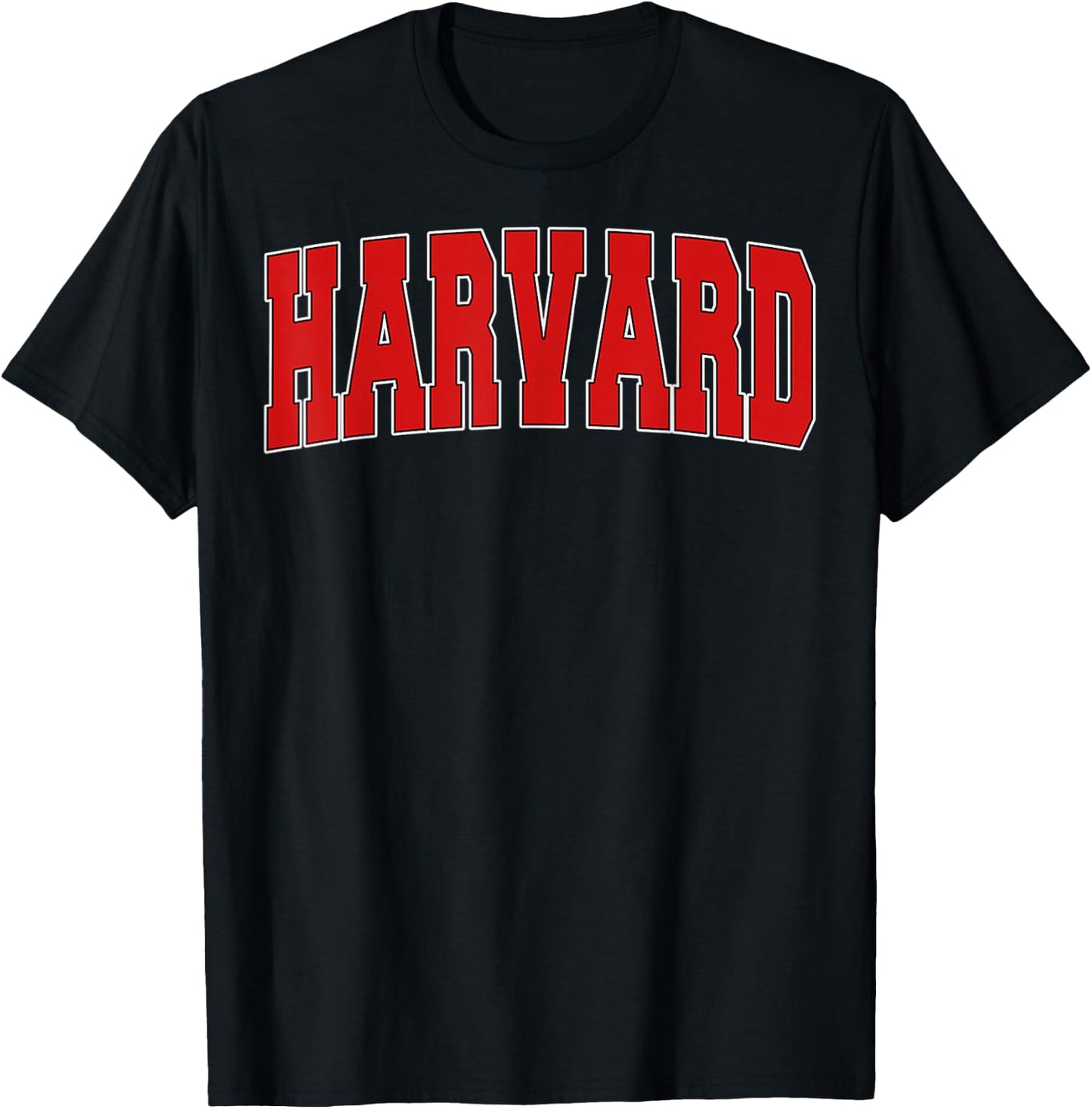 HARVARD IL ILLINOIS Varsity Style USA Vintage Sports T-Shirt - T-Shirt | Black