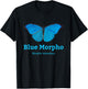 Magnificent Blue Morpho - Color Set 1 T-Shirt - T-Shirt | Black