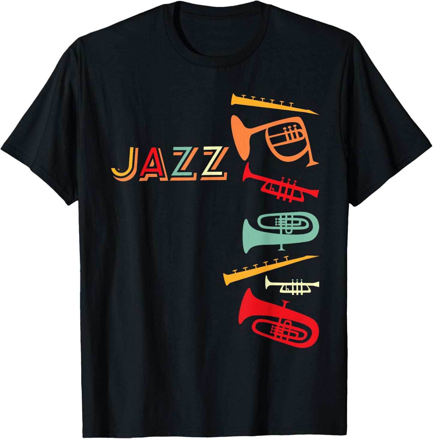 Jazz Music Design - Jazz T-Shirt - T-Shirt | Black