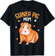 Guinea Pig Mom Mother´s Day Women Girls T-Shirt - T-Shirt | Black