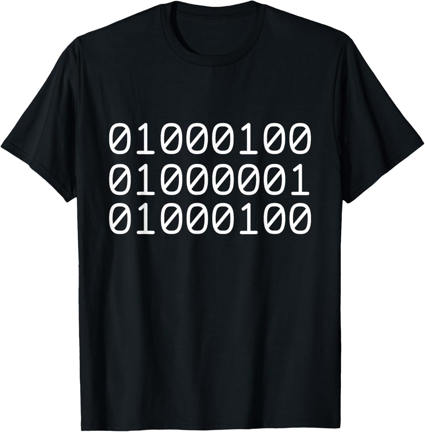 Binary Code Dad T-Shirt - T-Shirt | Black