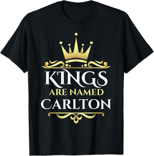 Kings Are Named Carlton T-Shirt - T-Shirt | Black