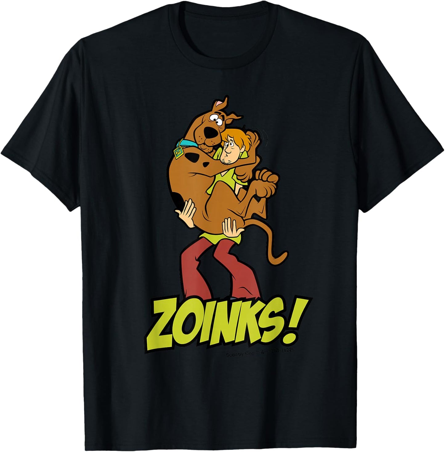 Scooby Doo Zoinks T-Shirt - T-Shirt | Black