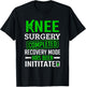 Knee Replacement Joint Knee Surgery Completed T-Shirt - T-Shirt | Black