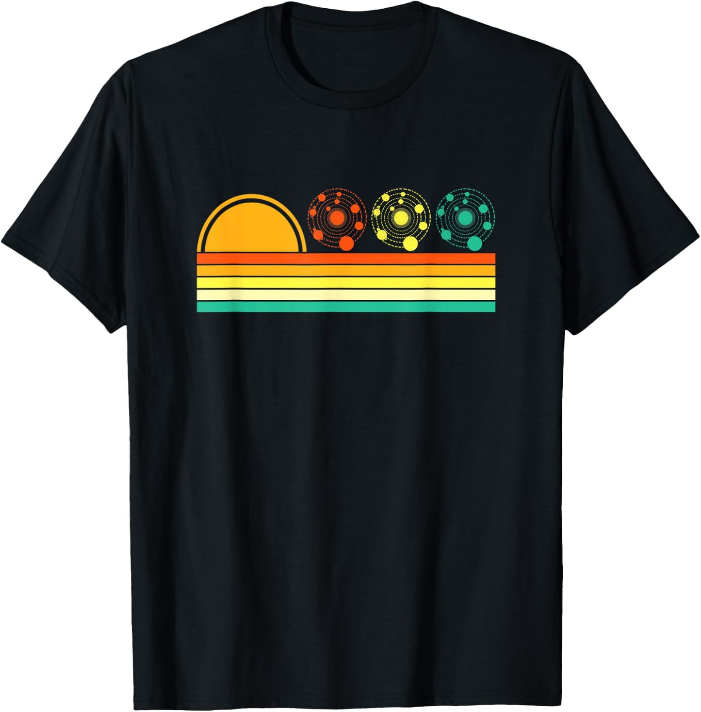 Astronomy Space Vintage Astrophysicist Astrophysics T-Shirt - T-Shirt | Black
