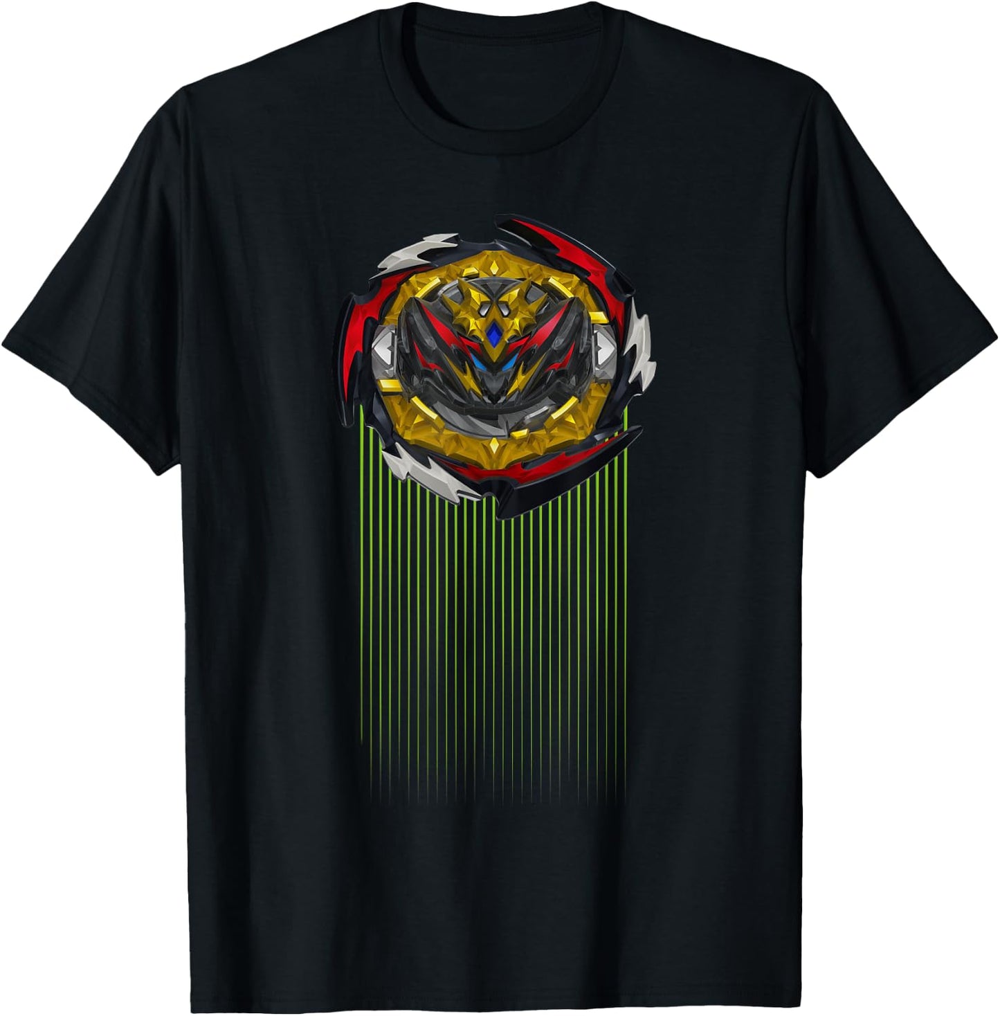 Hasbro BEYBLADE BURST QUADDRIVE BELFYRE Women's Black Graphic T-Shirt - T-Shirt | Black