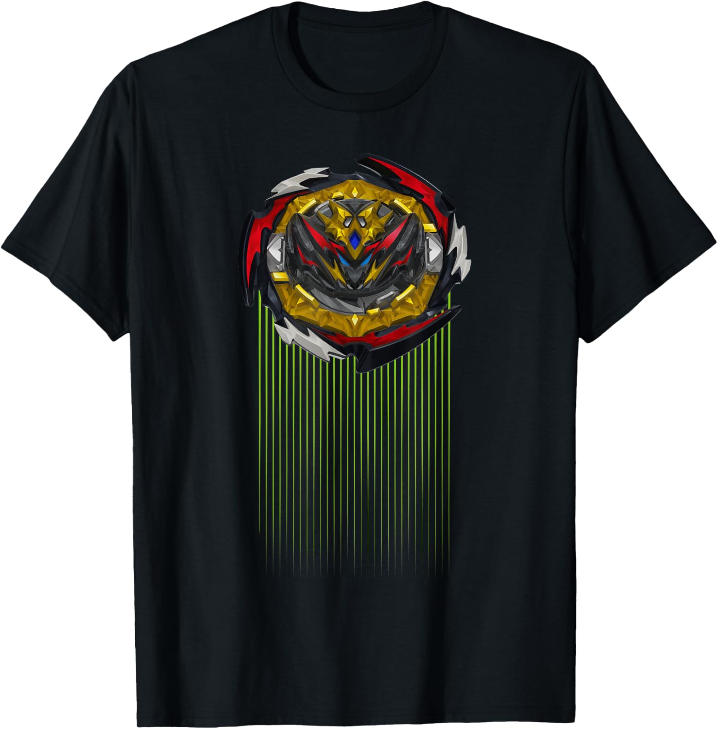 Hasbro BEYBLADE BURST QUADDRIVE BELFYRE Women's Black Graphic T-Shirt - T-Shirt | Black