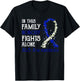 In This Family Nobody Fights Alone ALS T-Shirt - T-Shirt | Black