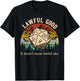 Lawful good it doesn't mean lawful nice retro vintage T-Shirt - T-Shirt | Black