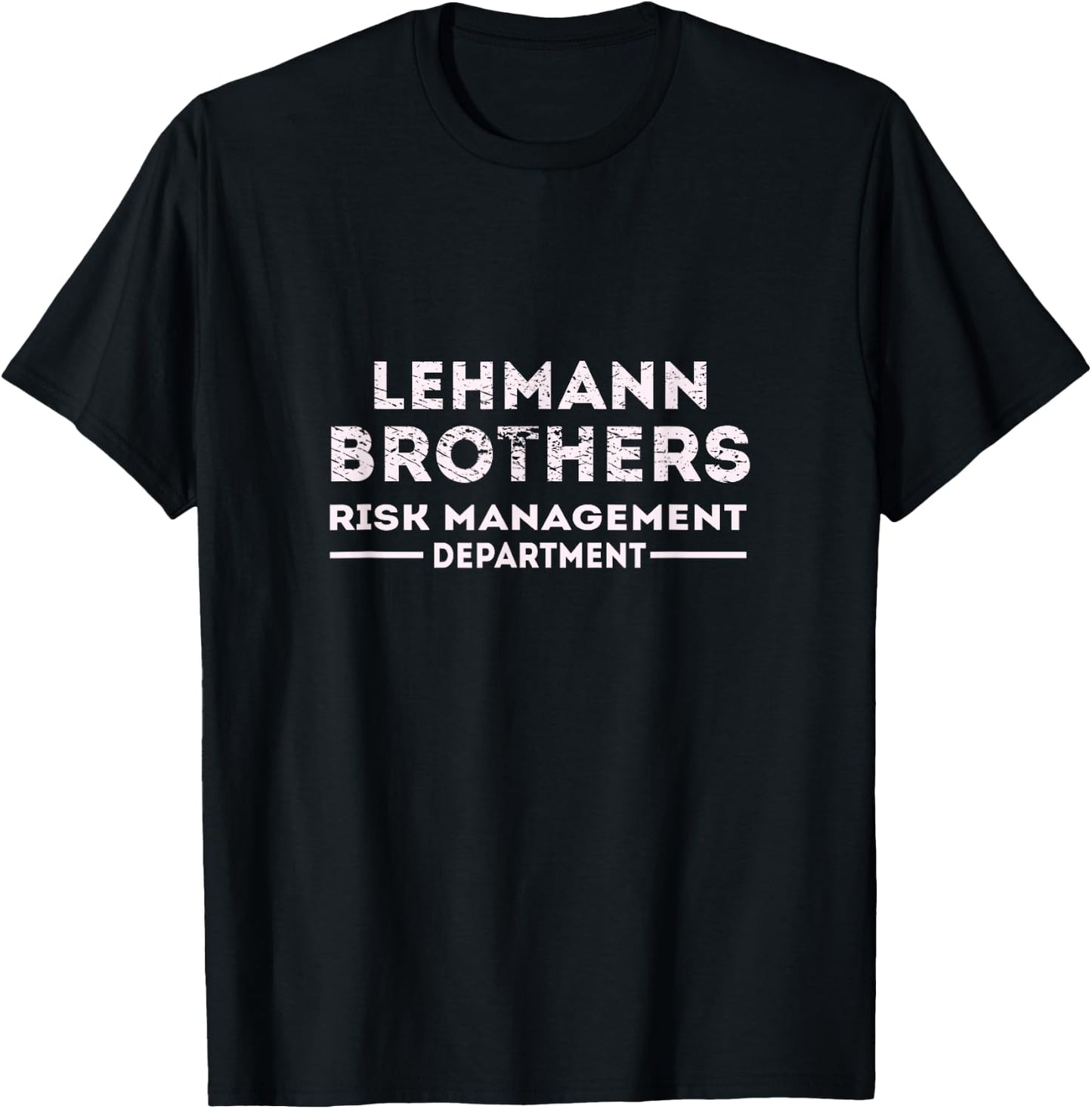 Lehman Brothers 2008 T-Shirt - T-Shirt | Black