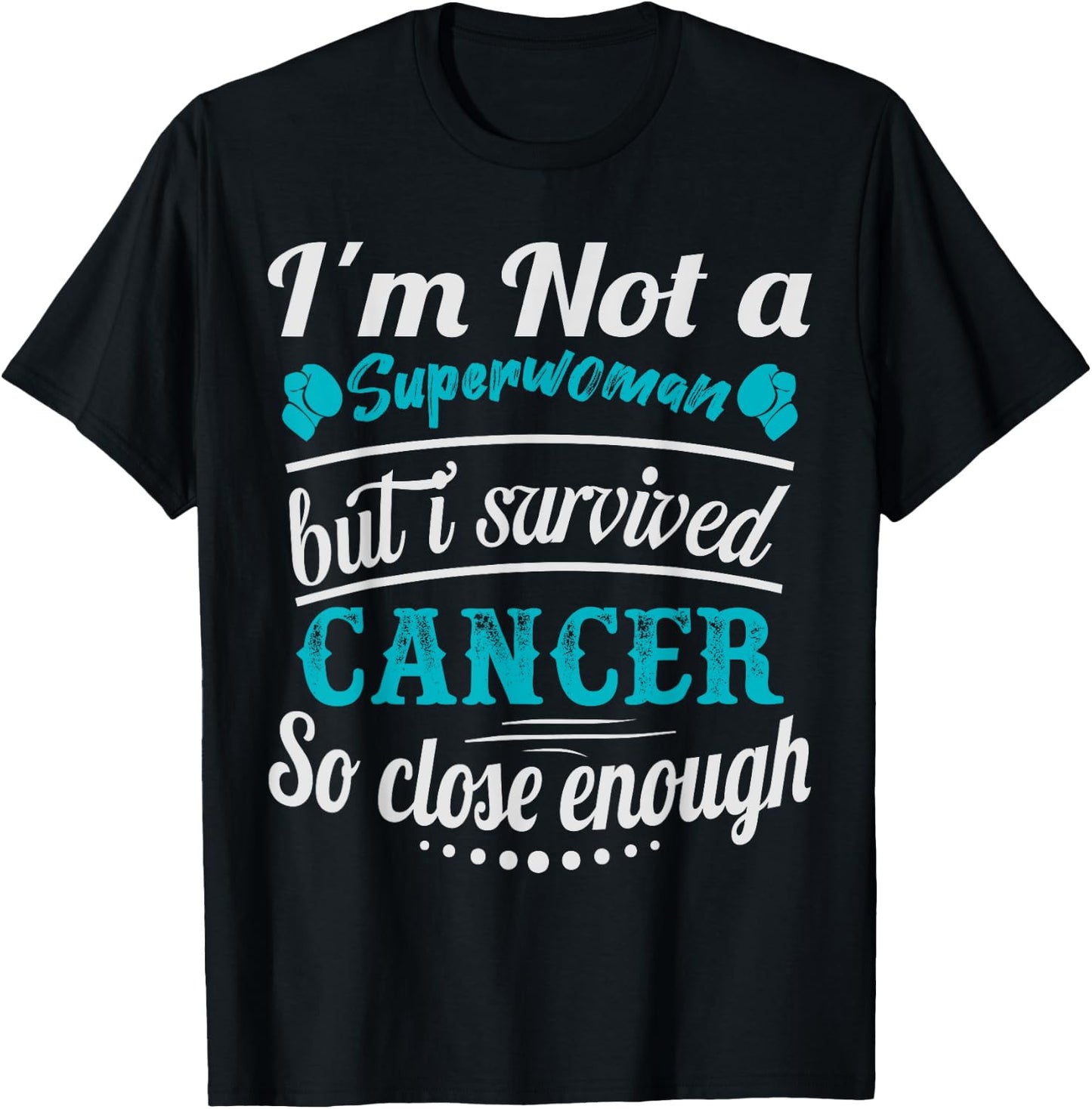 I Survived Cervical Cancer Survivor T-Shirt - T-Shirt | Black