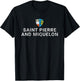 Saint Pierre and Miquelon T-Shirt - T-Shirt | Black