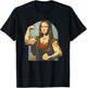 Lifting Mona Lisa Fitness Bodybuilding T-Shirt - T-Shirt | Black
