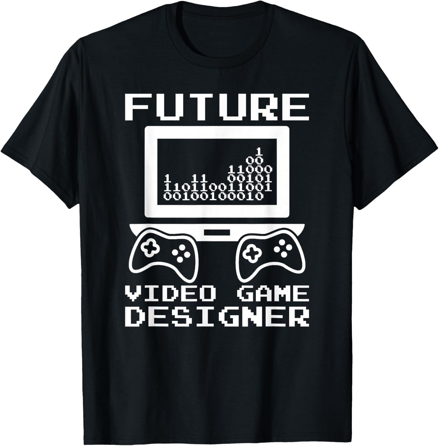Kids Game Developer Shirt Future Video Game Designer T-Shirt - T-Shirt | Black
