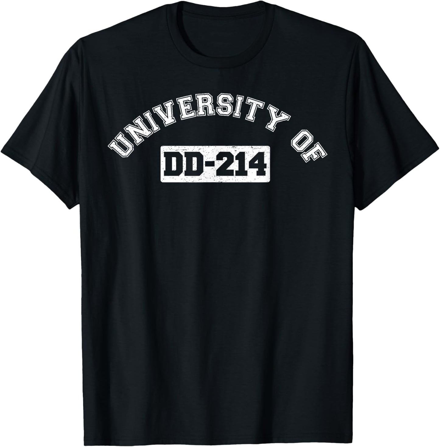 U.S. Military DD-214 Shirt Veteran Discharge DD214 T-Shirt - T-Shirt | Black