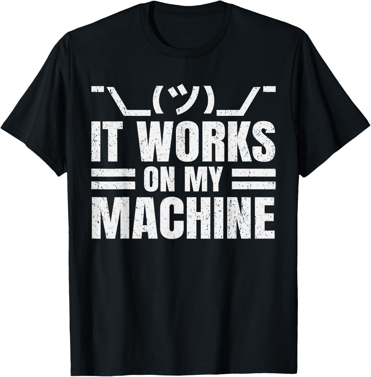 Tech Support Computer Engineer IT Nerd Humor Programmer T-Shirt - T-Shirt | Black