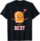 Best Friends PB&J Peanut Butter and Jelly Besties T-Shirt - T-Shirt | Black