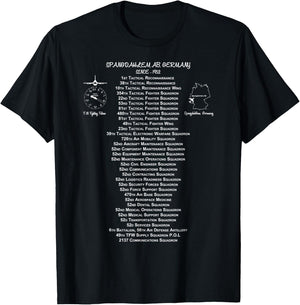 Spangdahlem Air Force Base Spangdahlem Germany T-Shirt - T-Shirt | Black
