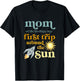 Mom Outer Space 1st Birthday First Trip Around The Sun Baby T-Shirt - T-Shirt | Black