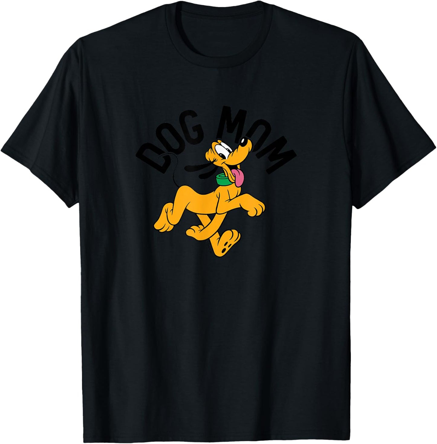 Pluto - Dog Mom T-Shirt - T-Shirt | Black