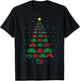 Gaming Controller Christmas Tree Gamer Party Cool X-Mas Gift T-Shirt - T-Shirt | Black