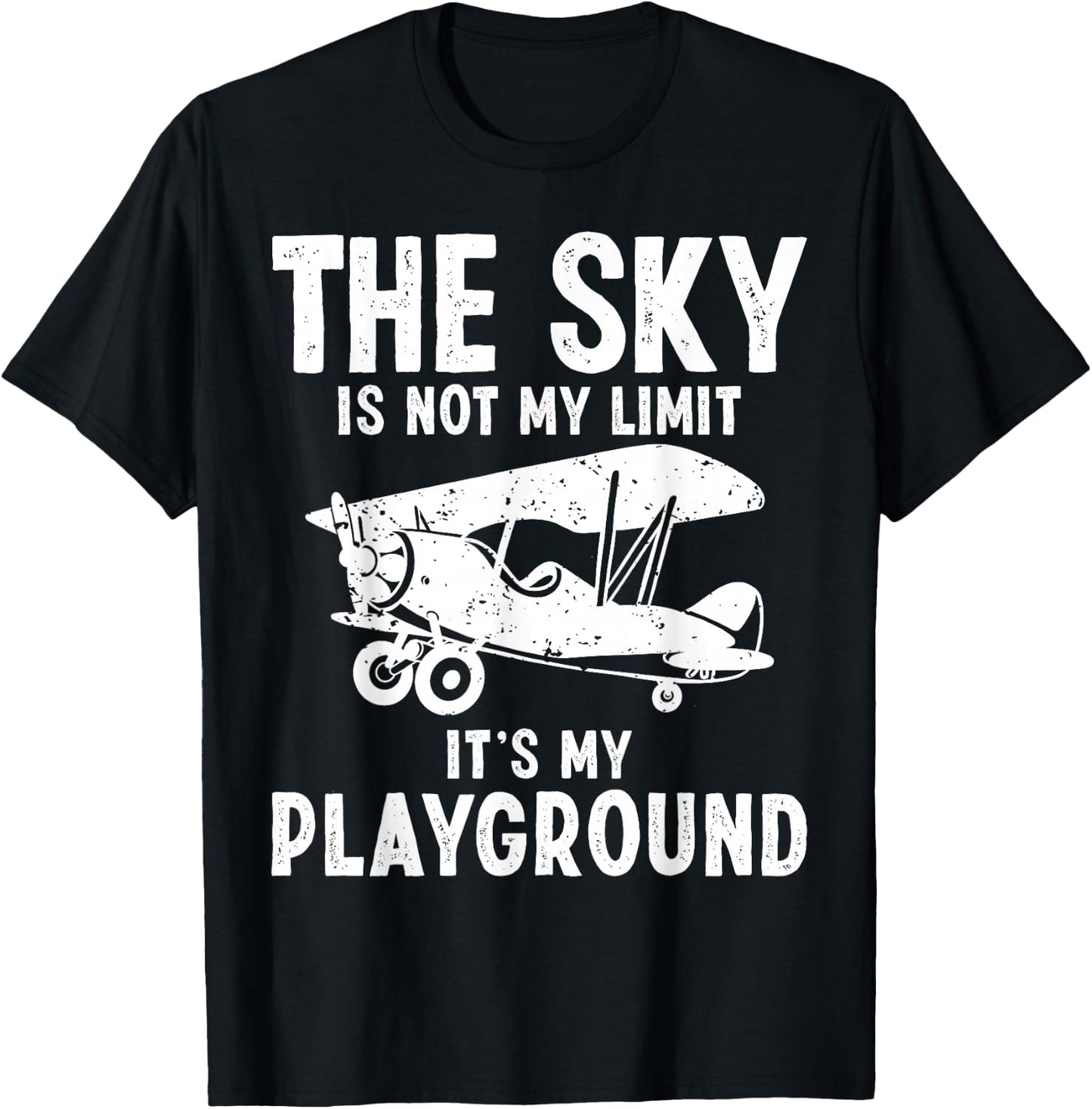 Cute Pilot Art Women Aviation Pilot Airplane Captain T-Shirt - T-Shirt | Black