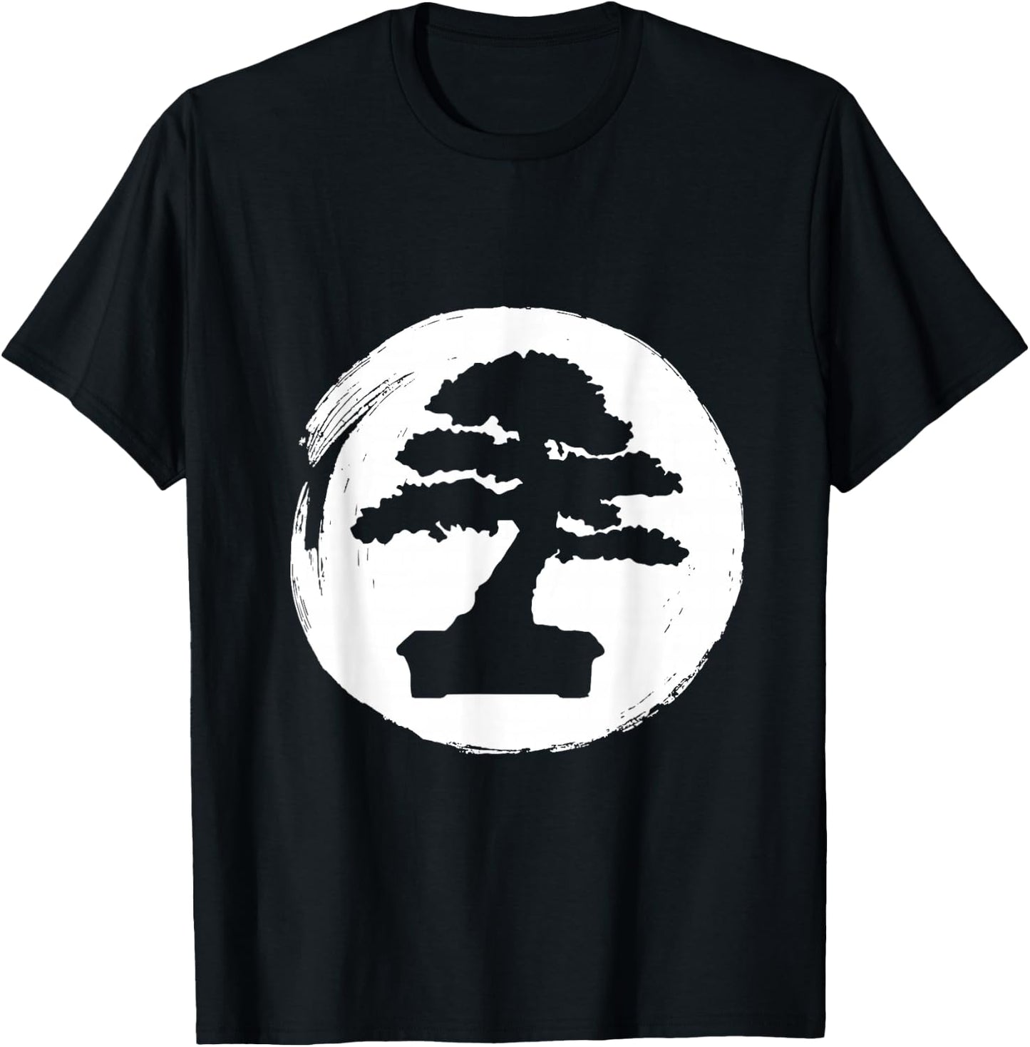 Bonsai Tree Bonsai Tree Zen Master Buddhism Medittaion T-Shirt - T-Shirt | Black