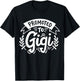 Best Gigi Co. Gigi Grandma Grandmother Promoted to Gigi T-Shirt - T-Shirt | Black
