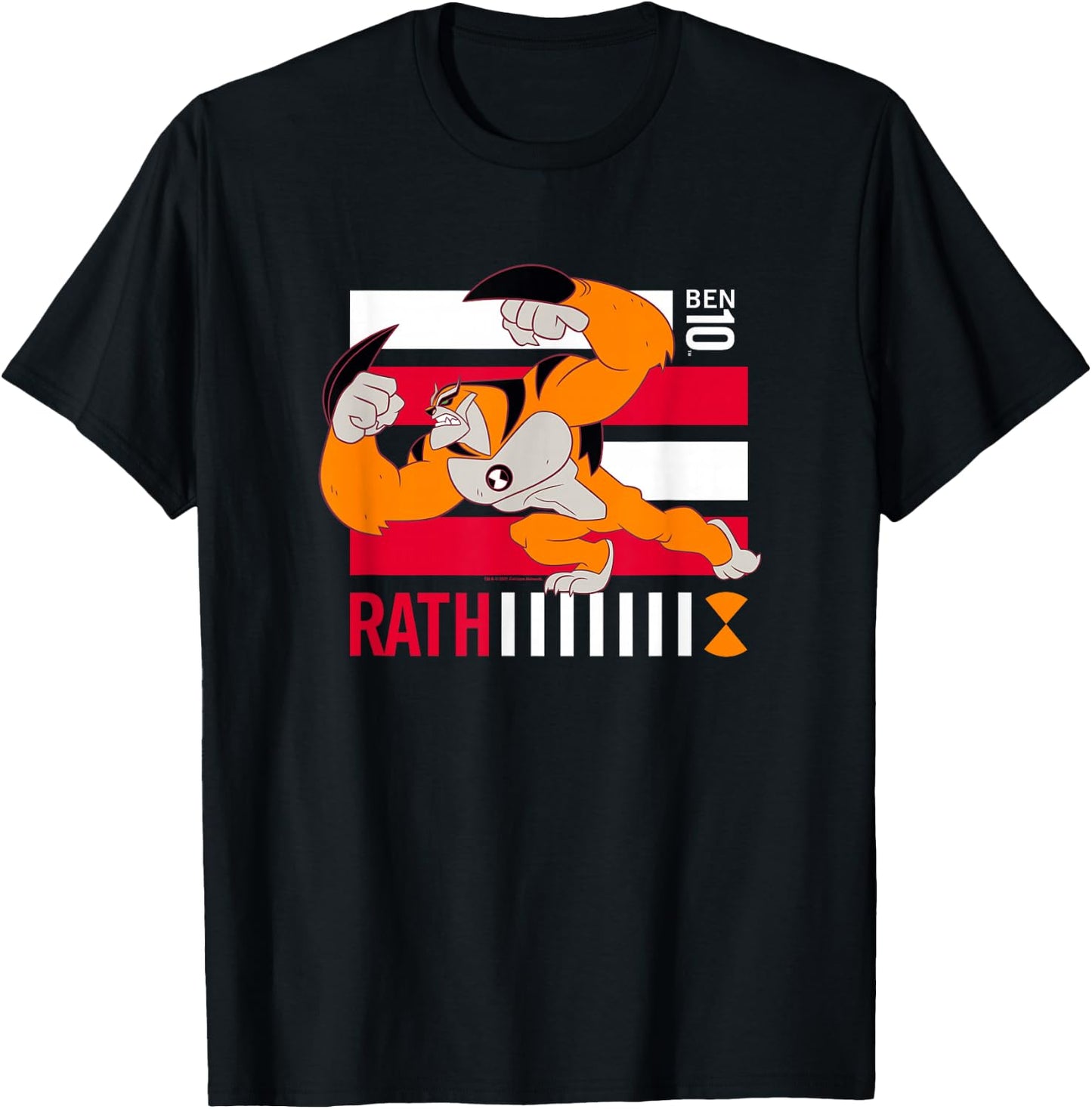 Ben 10 Rath T-Shirt - T-Shirt | Black