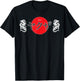 Yakuza Japanese Style Dragon & Samurai Art Gift T-Shirt - T-Shirt | Black