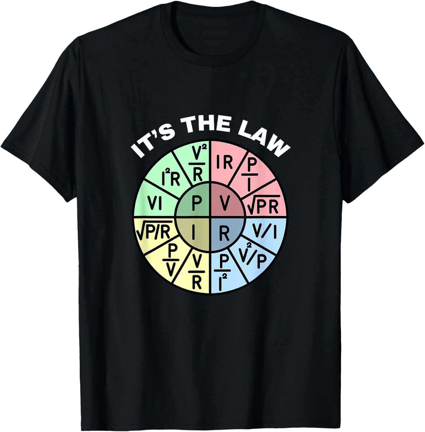 Ohm's Law. It's The Law. T-Shirt - T-Shirt | Black
