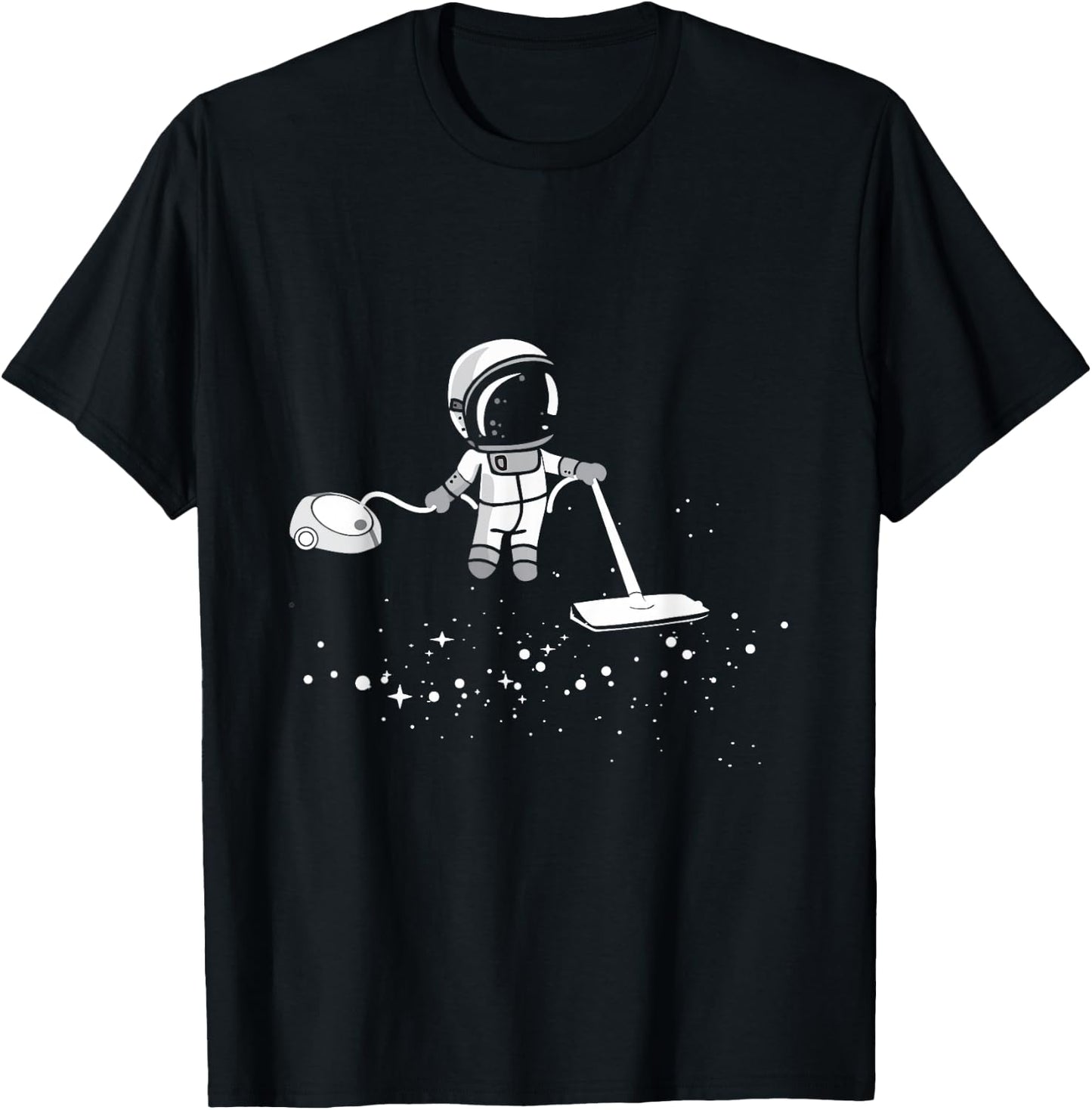 Amazing Astronaut Lover Shirt Gift The Vacuum Space Shirt T-Shirt - T-Shirt | Black