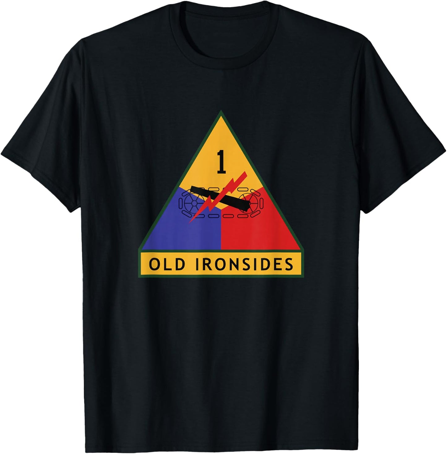 1st Armored Division T Shirt 20584 T-Shirt - T-Shirt | Black