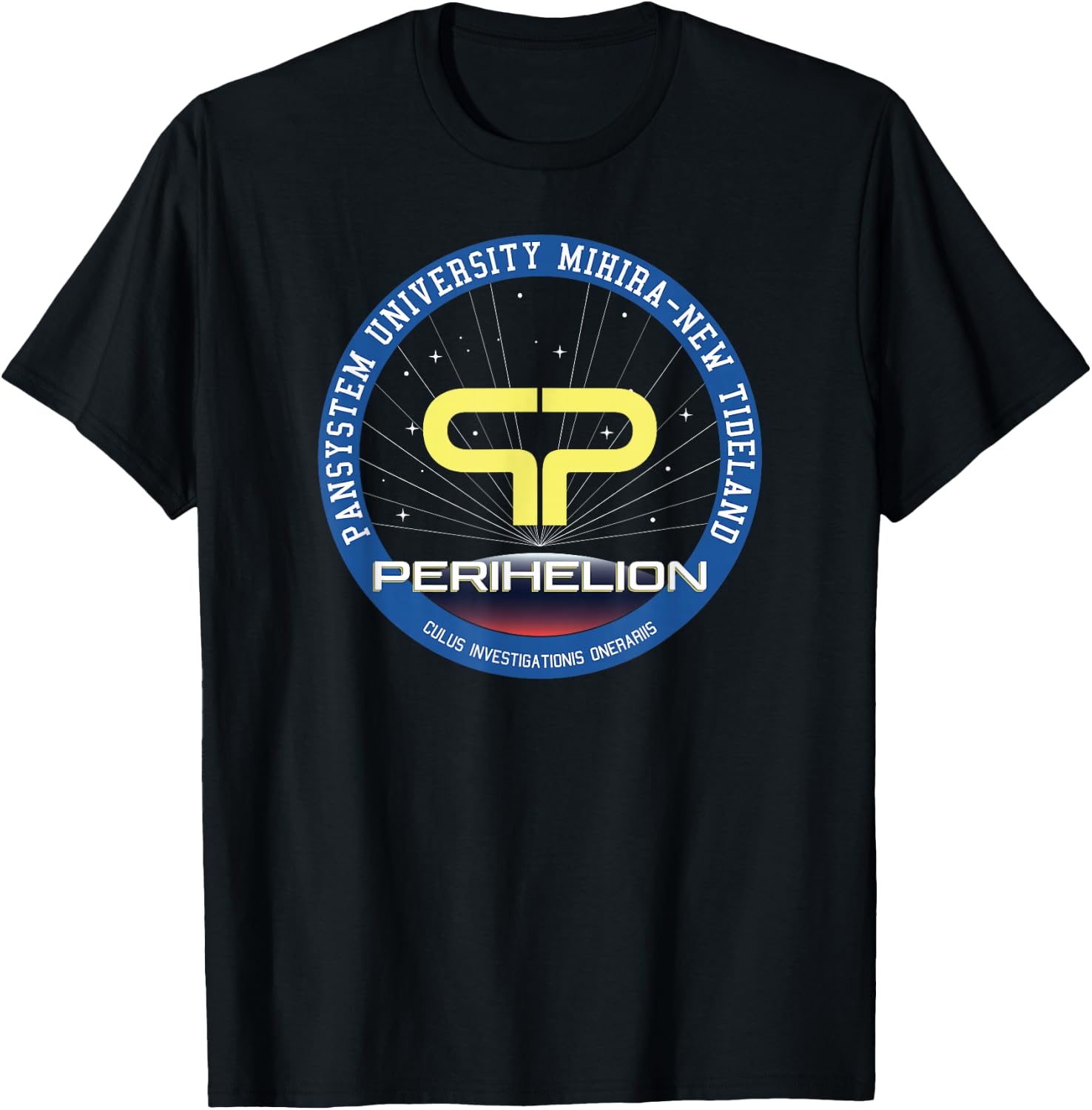 Perihelion Crew Patch T-Shirt - T-Shirt | Black