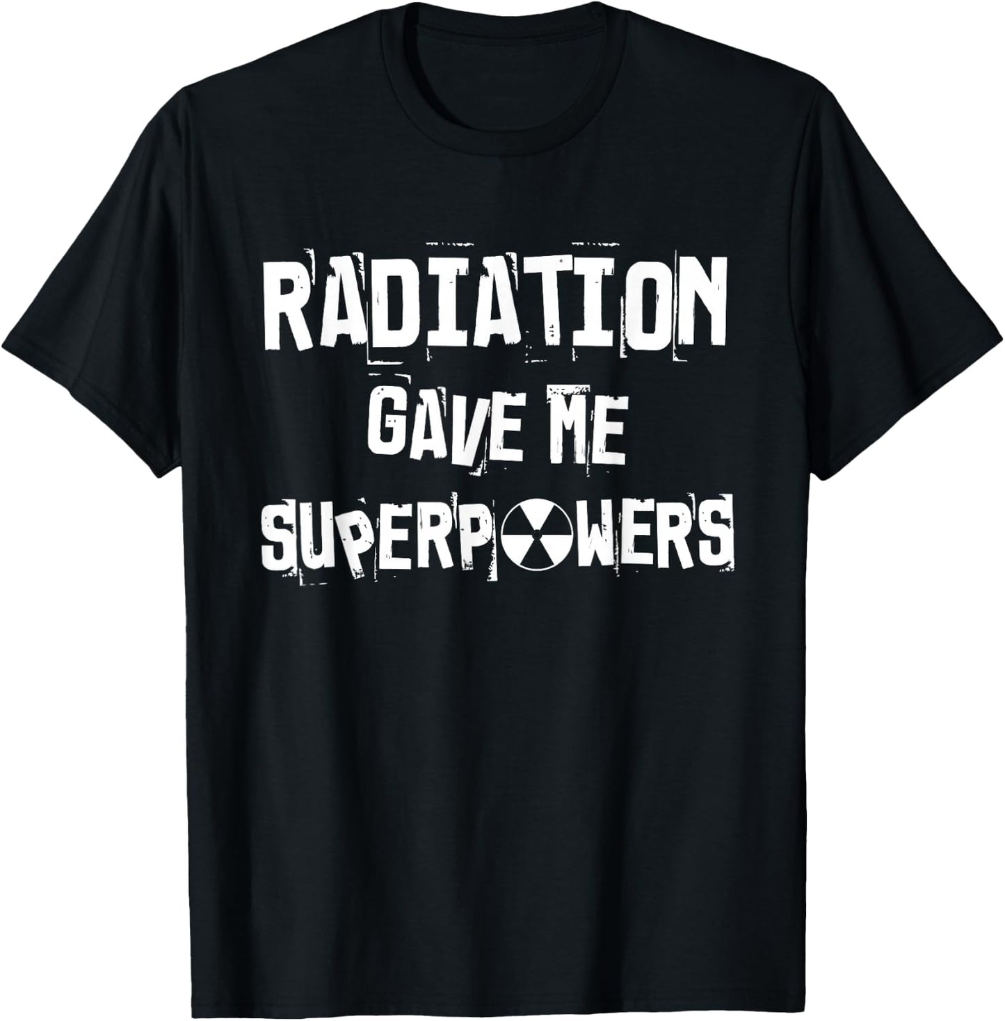 Chemo Treatment Cancer Patient Funny Radiation Superpowers T-Shirt - T-Shirt | Black