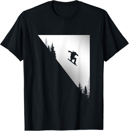 Snowboard Apparel - Snowboarding Snowboarder Snowboard Small T-Shirt - T-Shirt | Black