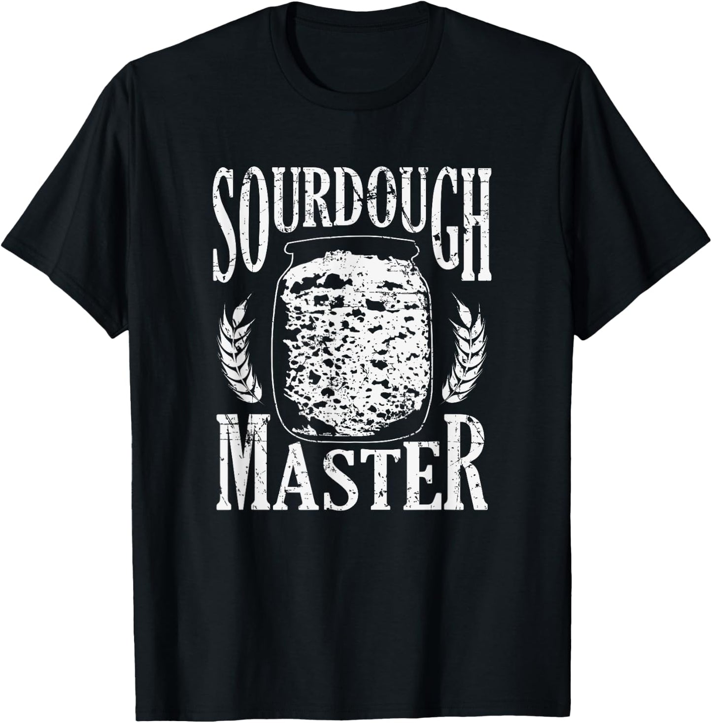 Handmade Homemade Sourdough Bread Master Baking Baker T-Shirt - T-Shirt | Black