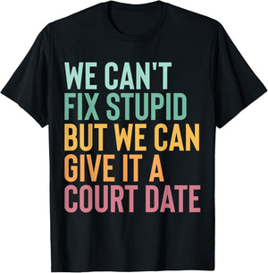 Funny Lawyer Solicitor Prosecutor Barrister Attorney Law T-Shirt - T-Shirt | Black