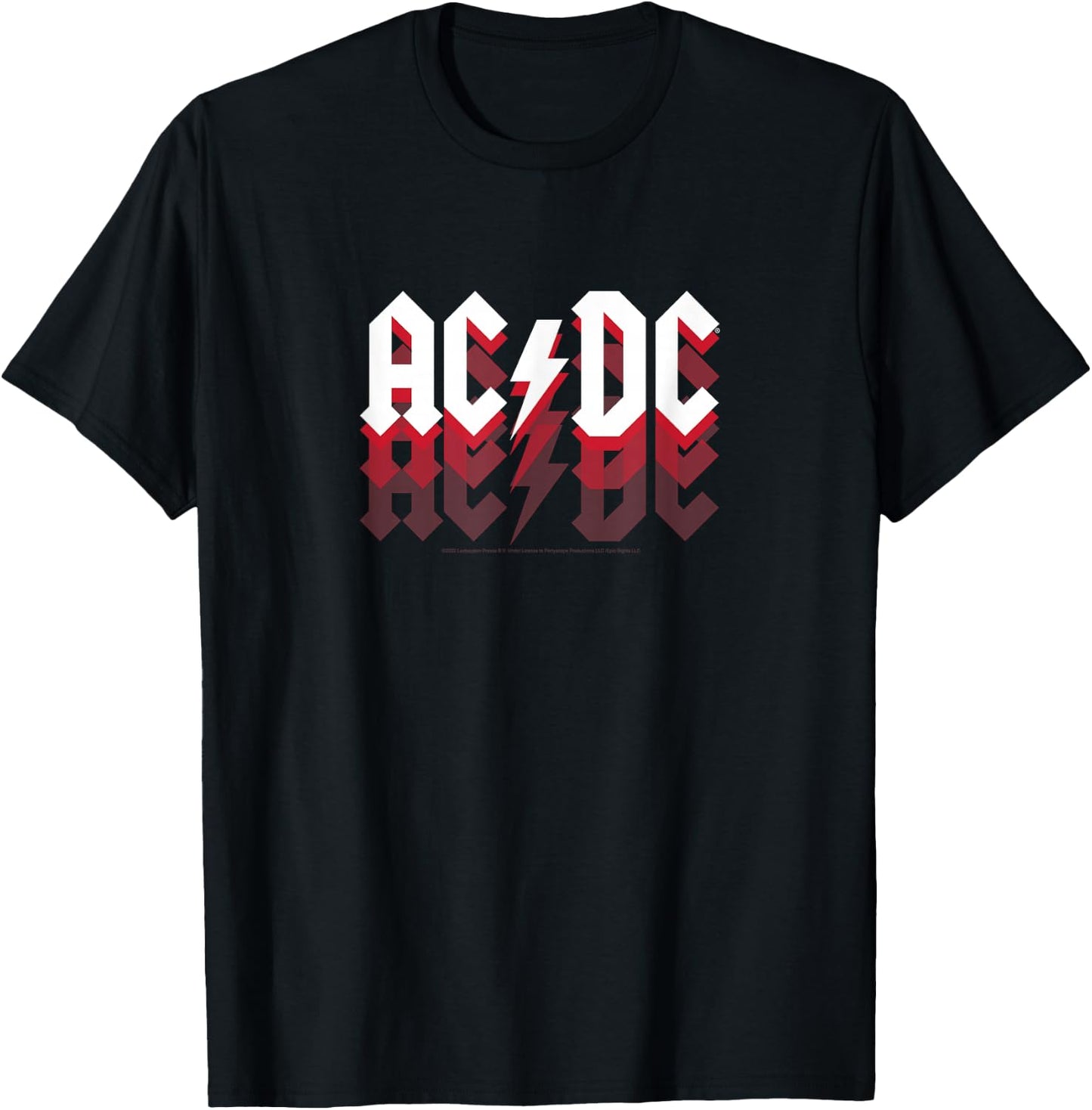 ACDC - Logo Fade T-Shirt - T-Shirt | Black