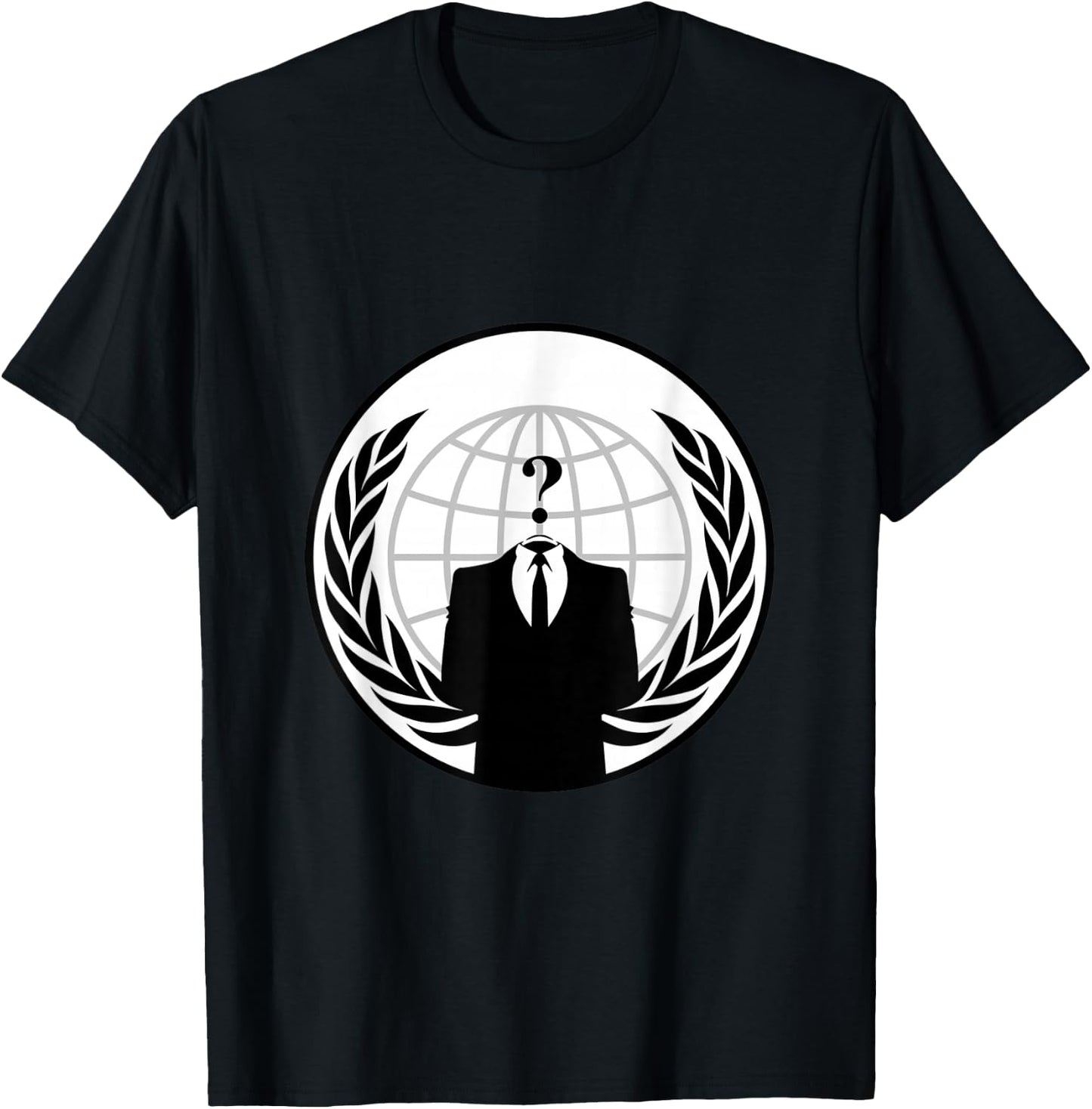 Anonymous Logo - We Are Anonymous T-Shirt - T-Shirt | Black