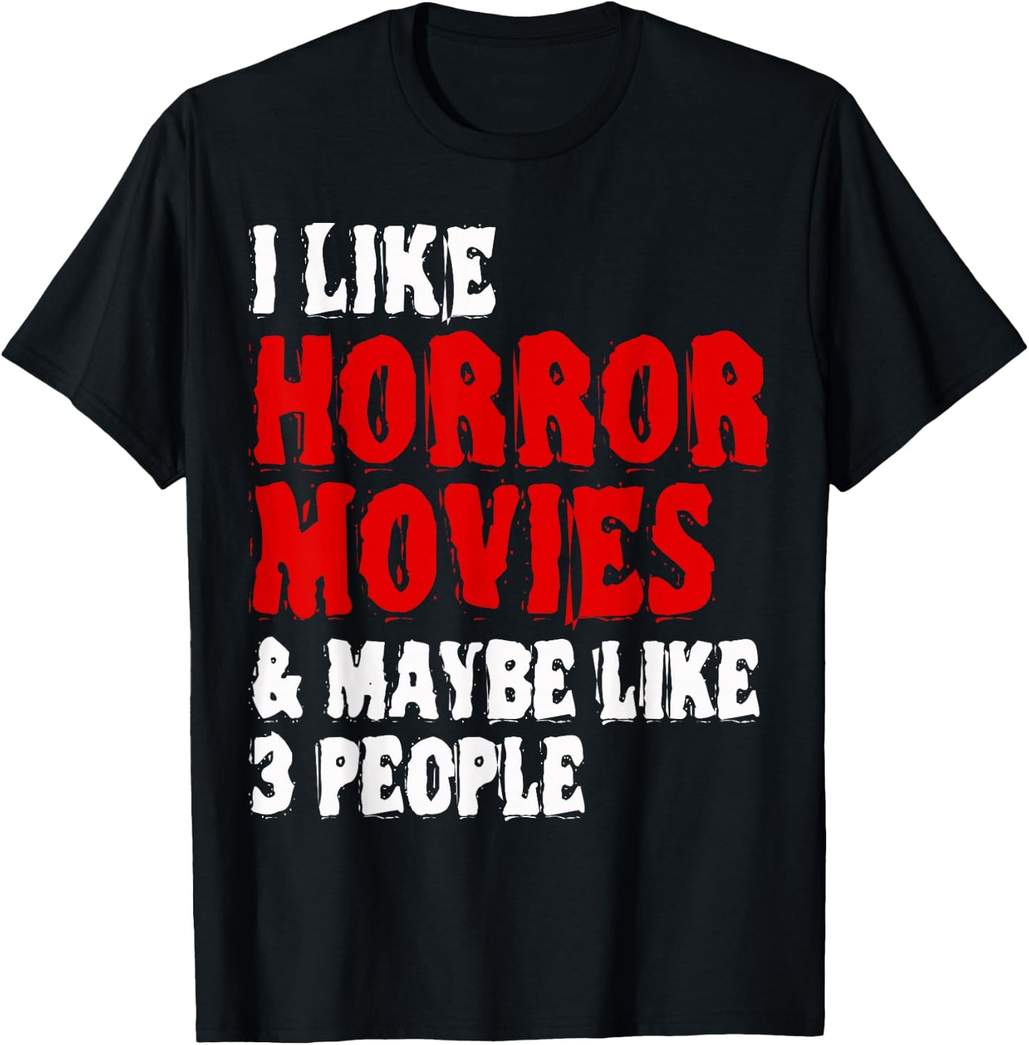 Horror Movie T-Shirt - T-Shirt | Black