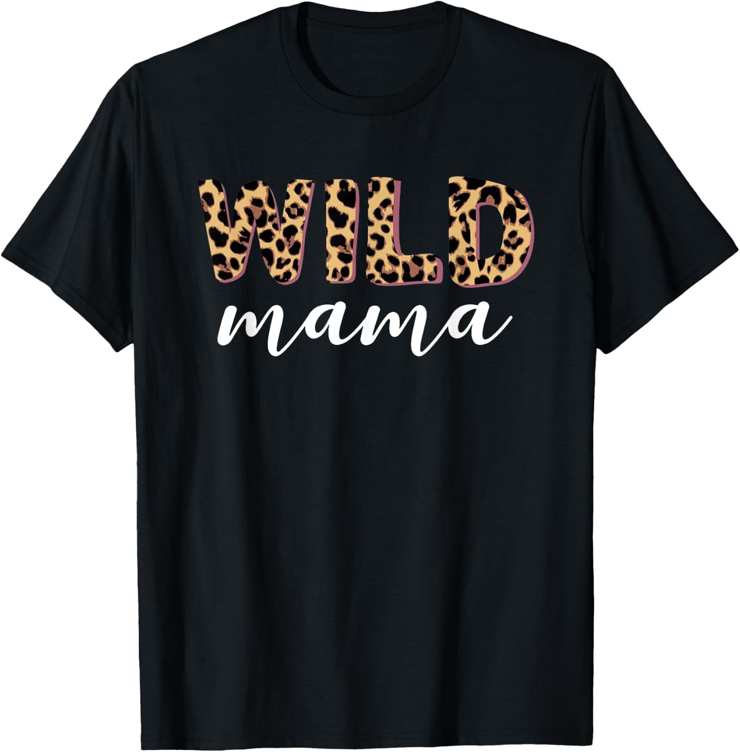 Wild Mama Geboren Zwei sei Wilder König des Jungels [German Language] T-Shirt - T-Shirt | Black