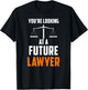 Du Hast Ein Futlichen Anwalt Vor Dir Jura Rechtsanwalt T-Shirt - T-Shirt | Black