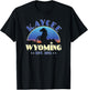 Kaycee Wyoming WY Wild Horse T-Shirt - T-Shirt | Black