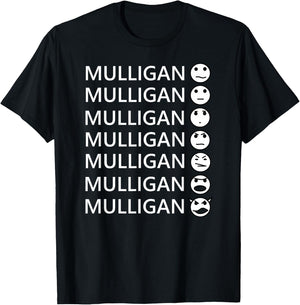 The Seven Faces of Mulligan Magic T-Shirt - T-Shirt | Black